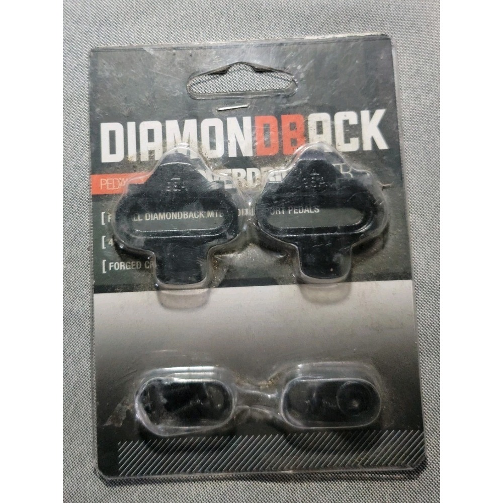 Diamondback Overdrive MTB Pedal Cleats New Bike Bicycle Cleat Set 4 Float